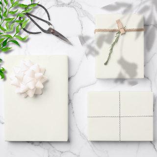 Ivory Solid Color | Classic | Elegant  Sheets