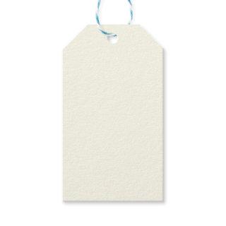 Ivory White Gift Tags