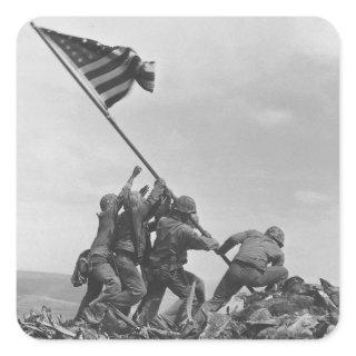 Iwo Jima Square Sticker