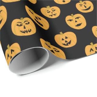 Jack-O-Lantern Halloween PUMPKIN Pattern Gift