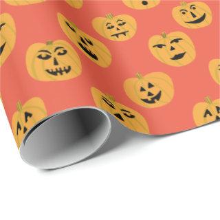Jack-O-Lantern Halloween PUMPKIN Pattern Gift