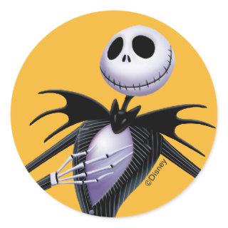 Jack Skellington | Posing Classic Round Sticker