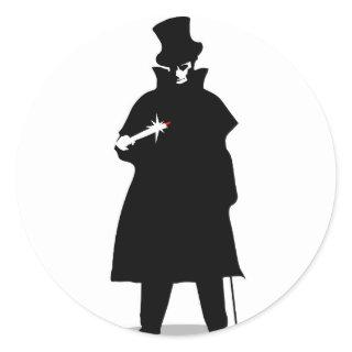 Jack The Ripper Classic Round Sticker
