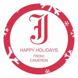 Jacksonville State University Holiday Classic Round Sticker
