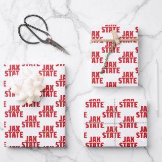 Jacksonville State University JAX STATE Bold Red  Sheets