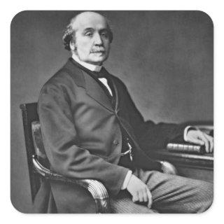 Jacques Victor Albert de Broglie (1821-1901), from Square Sticker