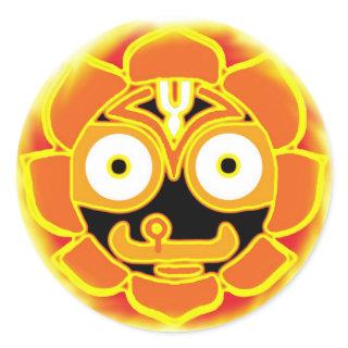 Jagannath Swami round sticker