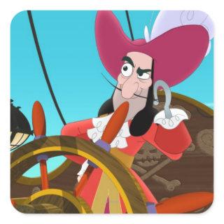 Jake and the Never Land Pirates | Hook Square Sticker