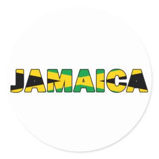 Jamaica 007 classic round sticker