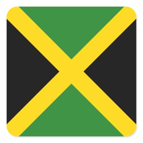 Jamaica Flag Sticker