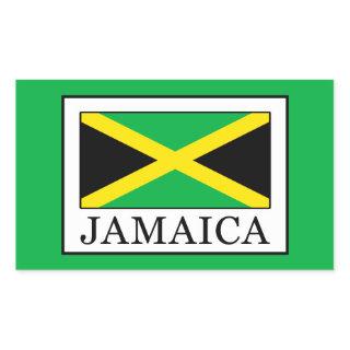 Jamaica Rectangular Sticker