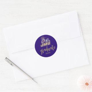 James Madison University | Duke Dog JMU Classic Round Sticker