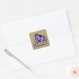 James Madison University | Duke Dog JMU Square Sticker
