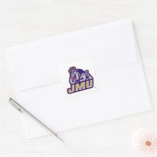 James Madison University | Duke Dog JMU Square Sticker