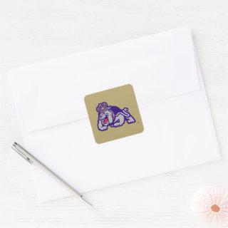 James Madison University | Duke Dog Square Sticker