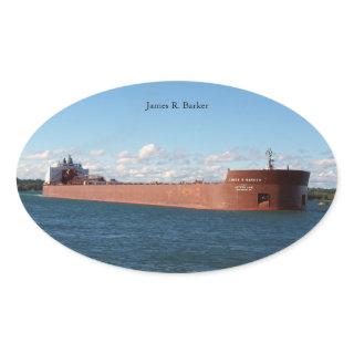 James R. Barker sticker