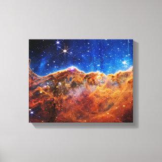 James Webb Space Telescope Carina Nebula Canvas Print