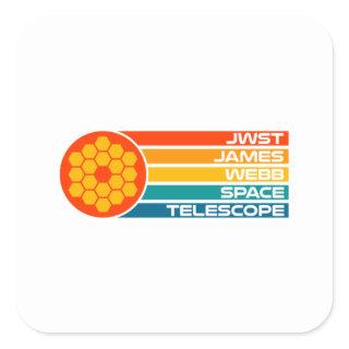 James Webb Space Telescope - JWST Telescope  Class Square Sticker