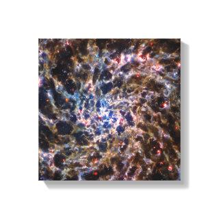 James Webb Space Telescope Spiral Galaxy IC 5332 Canvas Print