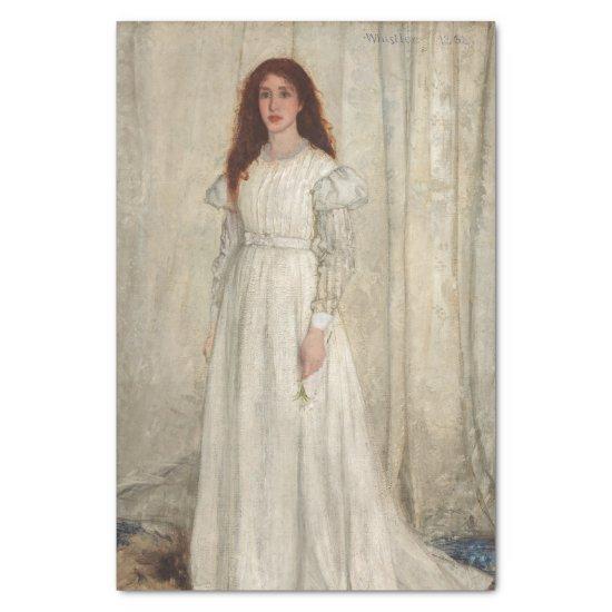 James Whistler - Symphony in White No. 1 Tissue Paper