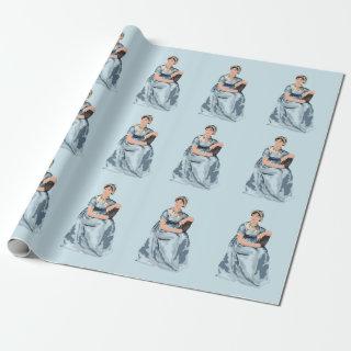 Jane Austen Blue