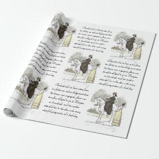 Jane on Horseback - Jane Austen Pride & Prejudice