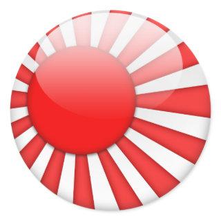Japan Flag 2.0 Classic Round Sticker
