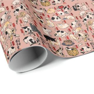 japanese cats Ukiyo-e Funny kitty