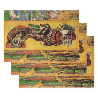 Japanese Courtesan Oiran by Vincent van Gogh  Sheets