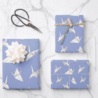 Japanese Crane Bird Origami  Sheets