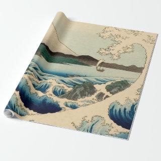 Japanese Sea of Satta Hiroshige Art