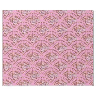 Japanese style fun and roses pink