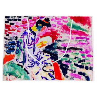 Japanese Woman beside the Water, Matisse Large Gift Bag