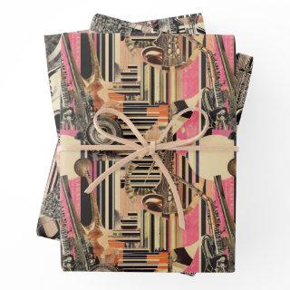 Jazz Age Musician 1920s Dadaist Style  Sheets