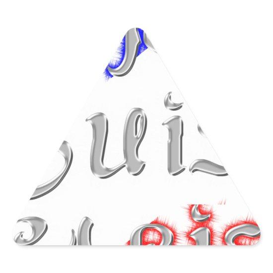 Je Suis Paris Art Print Triangle Sticker