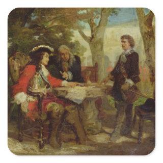 Jean Cavalier  and Claude Louis Hector Square Sticker