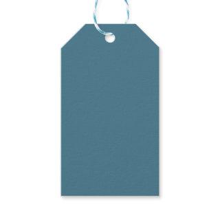Jelly Bean Blue Solid Color Gift Tags