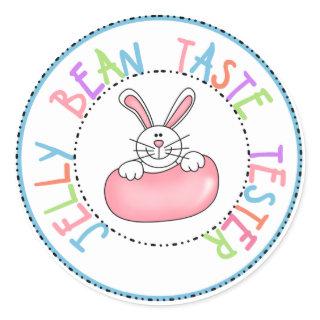 Jelly Bean Taste Tester Classic Round Sticker