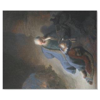 Jeremiah Lamenting on Fall of Jerusalem, Rembrandt