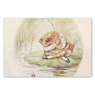 “Jeremy Fisher on a Lilypad” by Beatrix Potter Tissue Paper
