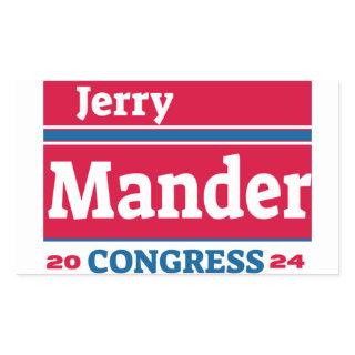 Jerry Mander Campaign Sticker