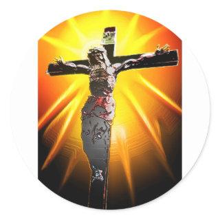 Jesus Classic Round Sticker