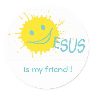 Jesus is my friend ! Sticker