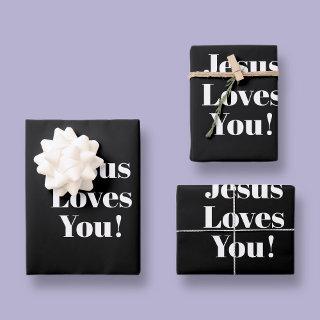 Jesus loves you! | Retro-modern type style  Sheets