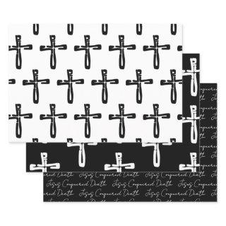 Jesus on the Cross Conquered Death  Sheets
