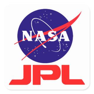 Jet Propulsion Laboratory Square Sticker