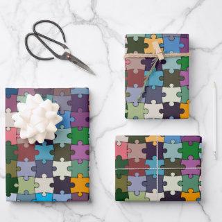 Jigsaw  Flat Sheet Set of 3