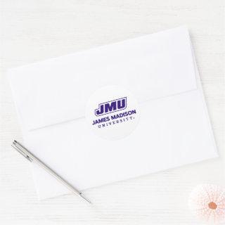 JMU | James Madison University Classic Round Sticker