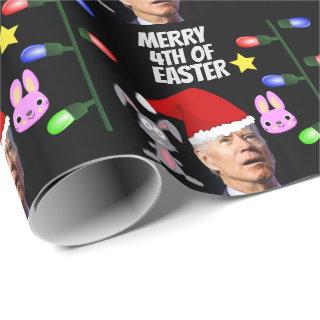 JOE BIDEN 4TH OF EASTER CHRISTMAS FUNNY  WRAPPING