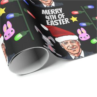 JOE BIDEN 4TH OF EASTER CHRISTMAS FUNNY  WRAPPING